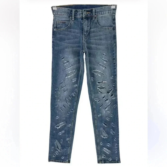 [W27/Inseam32/L34]Cheap Monday Tight AO  CUT Skinny Mid Rise Jeans - Picture 1 of 8